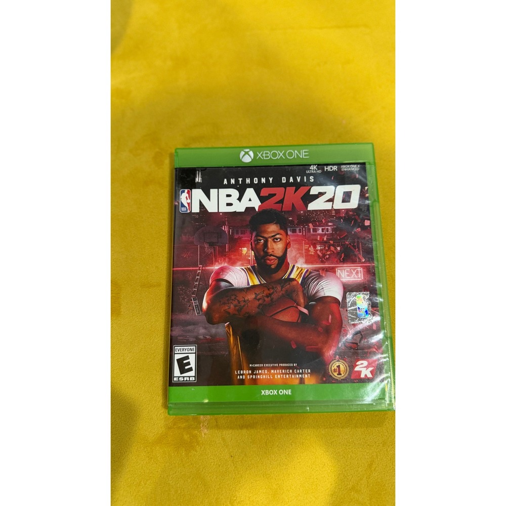 NBA 2K20 Xbox One Microsoft 2K Sports Basketball Video Game Anthony Davis Cover